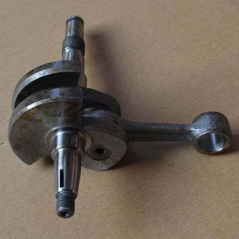 Vilebrequin MS260 024 026 MS240 MS260 1121 030 0405, vilebrequin en acier forgé, reliant le piston et le volant moteur, adapté aux tronçonneuses STIEL MS260/026. (1/2)