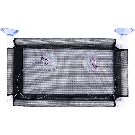Hamac pour chat, lit suspendu, panier suspendu, nid pour chat, balancelle de fenêtre pour chat, nid suspendu à ventouse pour rebord de fenêtre en verre, accessoires pour animaux de compagnie (1/5)