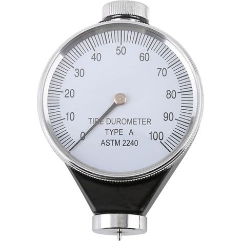 Durómetro para neumáticos, caucho, vidrio, resina y cuero - Modelo A/O/D - Dial 0-100 (Modelo A) -Crezuo (1/4)