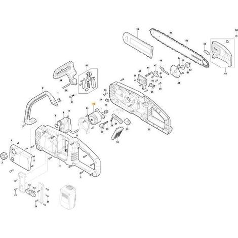 CS 100 Li 20 ORIGINAL STIGA-MOTOR – 118806261/0