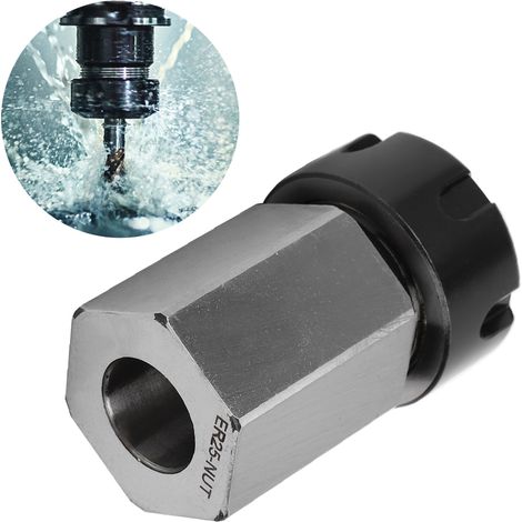 Mandrin hexagonal haute résistance en acier au carbone argenté pour tournage CNC ER25/32/40ER25 (1/5)