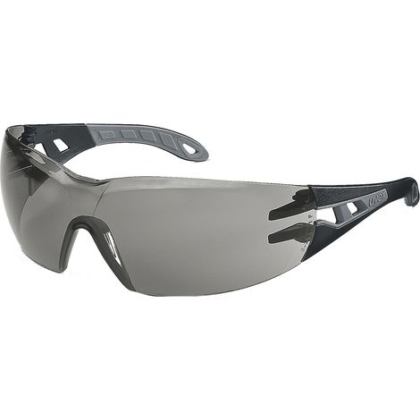 Lunettes de protection Uvex PHEOS S Gris Polycarbonate (PC) antibuée, Résistant aux rayures, protection UV 400 ( Prix pour 1 )