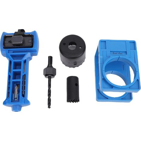 Kit de mortaisage pour loquet porte avec scie cloche (1/5)