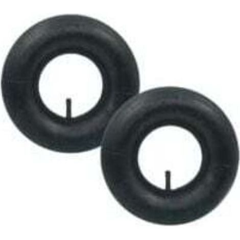 2 pièces 4.10/3.50-4 Chambre à air Pneu TR-13 Valve Droite pour Diable, Chariot, Chariot à Main, Chariot de Jardin, Tondeuse à Gazon- (1/4)