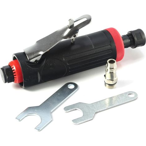 TrAdE Shop Traesio - Mini Trapano Smerigliatrice Fresatrice Drimmell Aria Compressa Attacco 1/4" - (1/2)