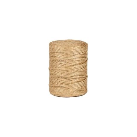 Ficelle Jute teinte naturelle 200 m, sangles cadeaux, corde d'emballage cadeau, emballage cadeau de Noël,sans odeur, pour bricolage, jardinage, entretien, emballage, arts créatifs(Ø3mm) (1/5)