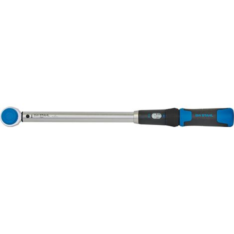 SW-Stahl 03884L Werkstatt Drehmomentschlüssel 1/2 Zoll 40-200 Nm für Reifenwechsel I Rechts-und Linksanzug I 48 Zähne I Genauigkeit ±4% I Ratschenkopf mit Durchsteckvierkant I Ratsche 1/2 (1/3)