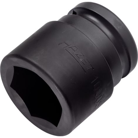 Hazet Schlag-Maschinenschrauber Steckschlüsseleinsatz 1000S-32, 3/4 (20 mm) Vierkant hohl, Außen Sechskant Profil, SW 32 mm (1/2)