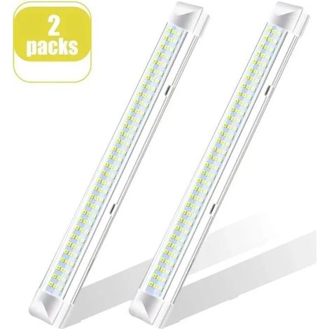 Réglette LED 108 LED 12V DC, Éclairage Lumineux 700LM, Interrupteur ON/OFF, Universel pour Camping-Car et Cuisine Odipie (1/4)