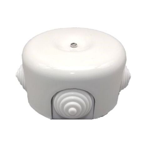 Boîte de Jonction en Porcelaine Blanche