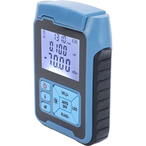 Mini misuratore portatile per fibra ottica, tester per cavi di alimentazione leggero, alta precisione, multifunzionale, ricaricabile 850-1650 nm. (1/5)