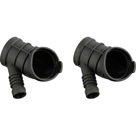 Deux tuyaux de nettoyage de conduit d'admission compatibles avec E39, E46, Z3, 323I, 325I, 325Xi, 328I, 525I et 528I (13541435627) (1/5)