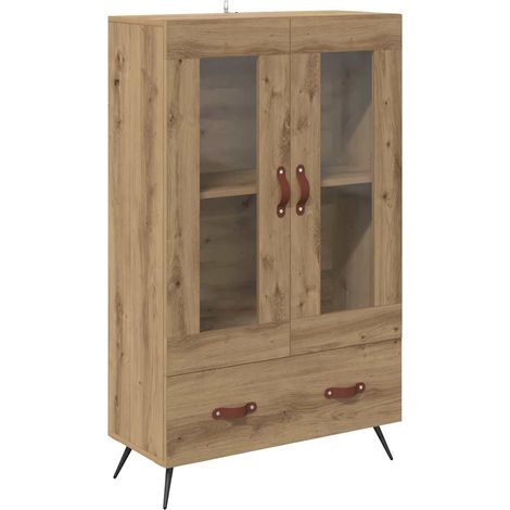 Highboard with Drawer Artisan Oak 69.5 x 31 x 115 cm vidaXL