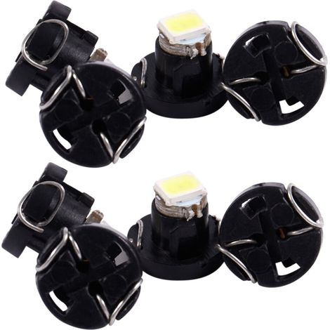 8 lampadine LED SMD T3 bianche 1210 3528 per cruscotto auto