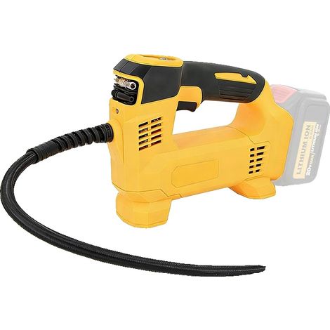 Compresor de neumáticos portátil, presión máxima de 150 PSI, manguera de 60 cm de longitud, pantalla LCD, función de apagado automático, apto para inflables. (1/5)