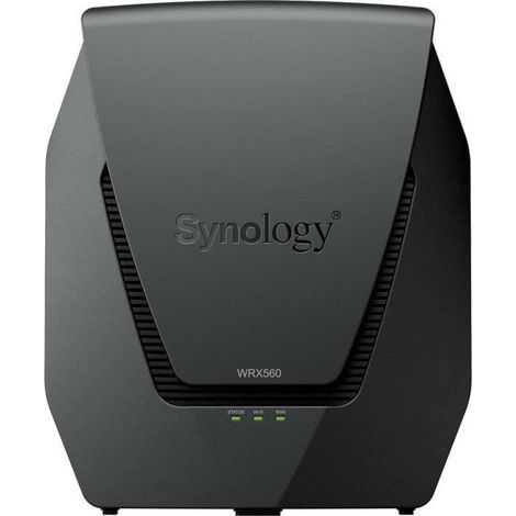 Routeur WiFi 6 Mesh Dual band 3 Gbit/s - SYNOLOGY WRX560 - Commutateur 4 ports - Gris (1/5)