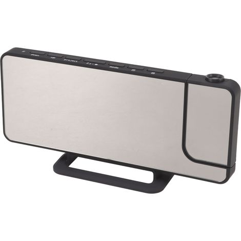 Réveil à Projection LED avec Alarme USB, Affichage Numérique Réglable pour Chambre