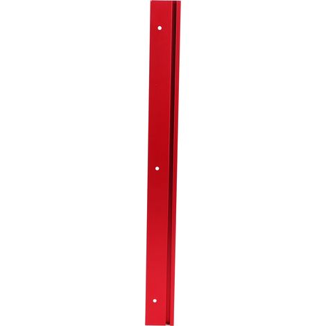 45 Typ Holzbearbeitungsrutsche Aluminiumlegierung Führungsschiene Schiebegriff Tischkreissäge Vorrichtung Schlitzteile 500 mm (1/5)