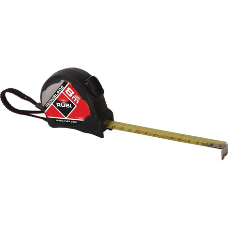 Mètres à ruban 8 m x 25 mm IRONBLADE RUBI (1/3)