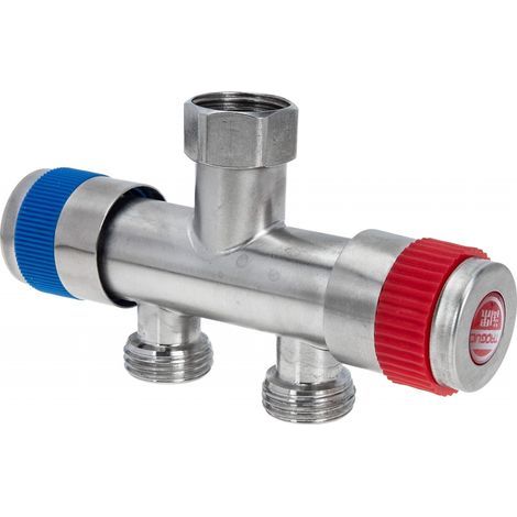 Desviador de grifo, adaptador de grifo, conector de grifo, separador de grifo, derivación de grifo para lavadora, divisor de grifo, tubería de agua, accesorios de acero inoxidable (1/5)