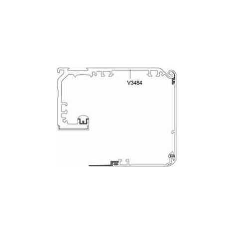 V3484G44 Carcasa resistente para Valor BL 4450 Raw DITEC ENTREMATIC V3484G44