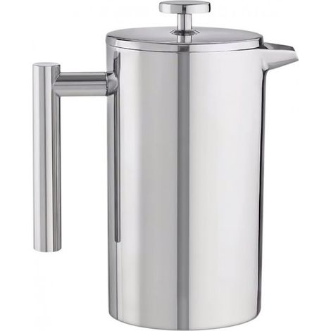 Cafetière à piston - Double paroi - Acier inoxydable - 350 ml - Cafetière à piston - Double paroi - Acier inoxydable - 350 ml (1/5)