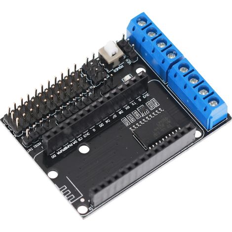 L293D Motortreiber für ESP8266 WiFi ESP12E Lua - Schwarz (1/3)