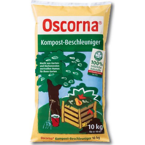 Oscorna accélérateur de compost 10 kg Formateur d’humus Conditionneur de sol Activateur de sol
