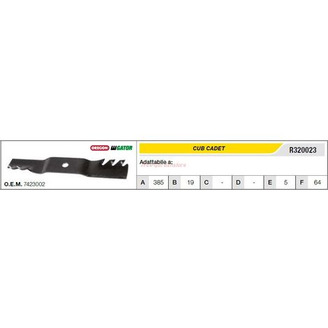 Lama CUB CADET trattorino tagliaerba rasaerba tosaerba R320023 (1/2)