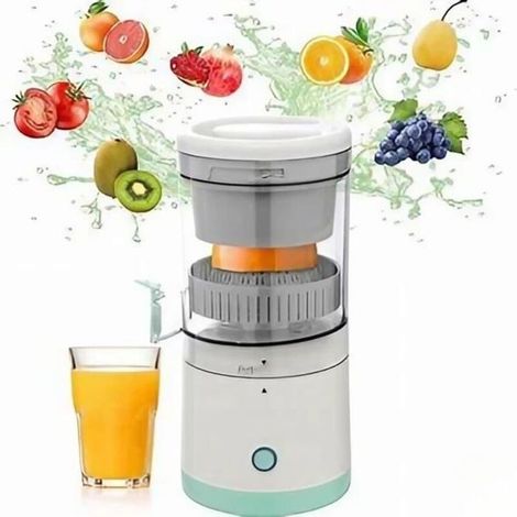 USB Charging Juicer for Oranges, Anti-Drip Spout, High Yield, Portable 45W (1/5)