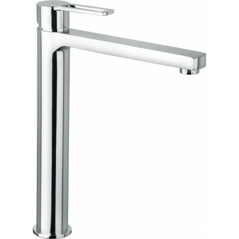 Paffoni Série Ringo mitigeur lavabo allongé RIN081KCR Chromé - Laiton (1/2)