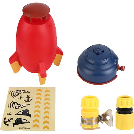 Jeu d'arrosage spatial extérieur pour enfants, arroseur rotatif à buse linéaire, hauteur de jet 1,8m, jouet d'été automatique type 3. (1/5)