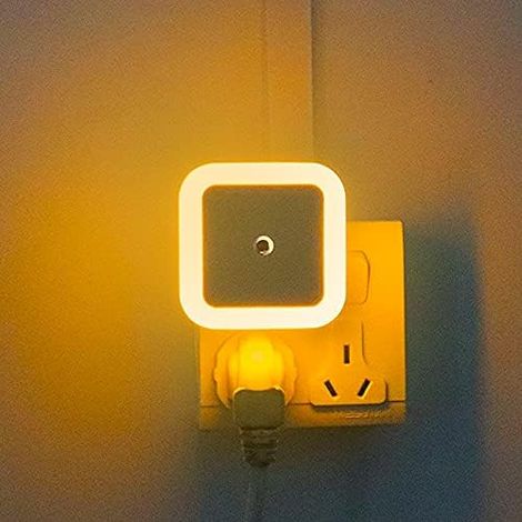 Lot de 6 veilleuses LED avec capteur de luminosité intelligent, 0,5 W Ni (1/5)