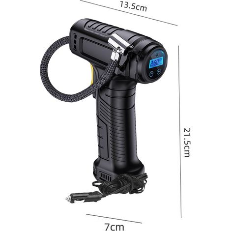Pompe à Pneu électrique sans Fil Pompe à Air de Durable USB Rechargeable Multifonctionnel Automobile Gonfleur de Pneu pour Vélo Voitures