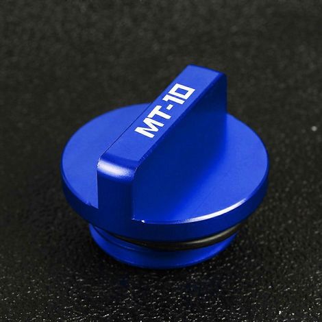 PARA YAMAHA MT-10 mt10 SP MT 10 2016- 2023 2022 2021 2020 2019 2018 M273.0 Tapa del tapón de llenado de aceite del motor de la motocicleta con tornillo (rojo) (1/5)