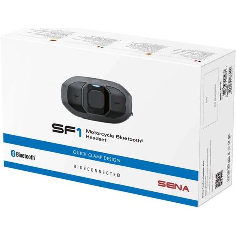 Intercom Bluetooth - SENA - SF1 - Communication pilote-passager - 100 m - Rechargeable USB (1/3)