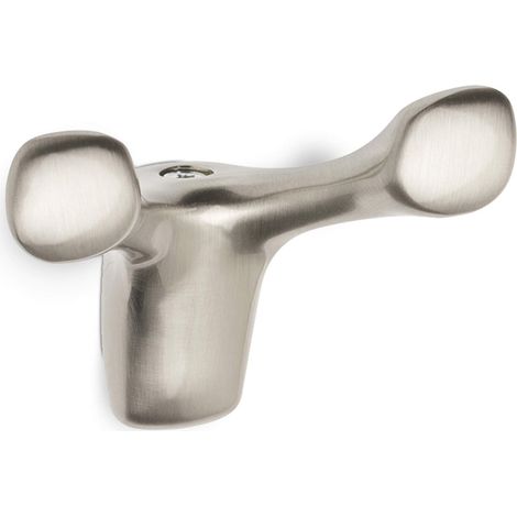 SO-TECH - Porte-manteaux Lalce II - inox - Gris - L38Ã—P79 mm - pour vestiaire, entrÃ©e, couloir - pour manteaux, vestes, sacs, porte-serviette