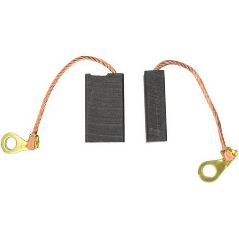 Kohlebürsten 6,4 x 12,5 x 22 mm, 2er-Set (EU)