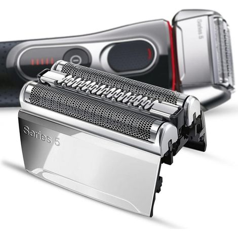 Crea – Tête de rechange 52S pour rasoir Braun S5 série 5 – Grille et coupe – Compatible avec modèles 5190cc, 5020, 5030, 5040, 5050, 5070, 5090 (1/5)