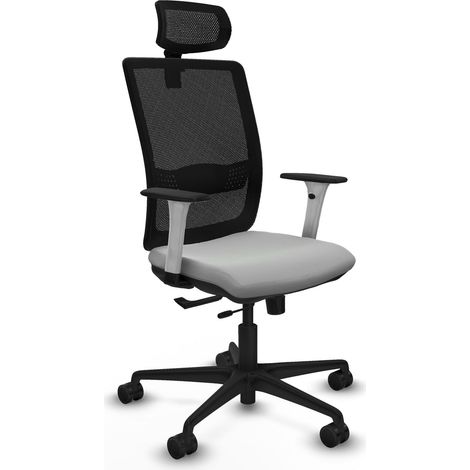 Silla de oficina piqueras y crespo Haches blanco cómoda ajustable (1/2)