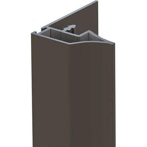 HERRAJES ALK perfil tirador ateneo 2.45  sp16 acabado mocca , El perfil tirador Ateneo SP16 está fabricado en aluminio y diseñado para integrarse en m
