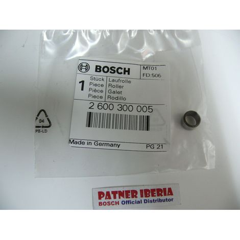 Repuesto original BOSCH 2600300005  Rodillo