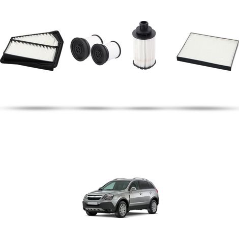 Kit tagliando 4 filtri compatibile con Opel Antara 2.2 Cdti 135kw dal 2011 (1/5)