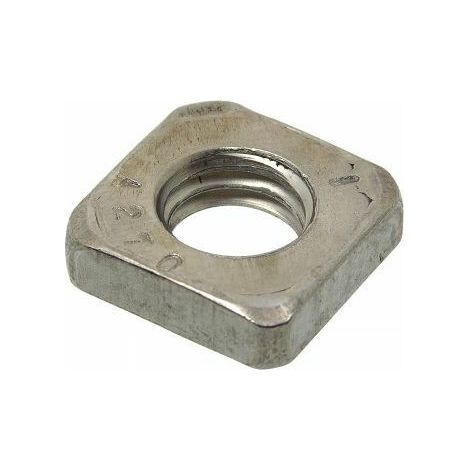 Ecrous bas carré inox