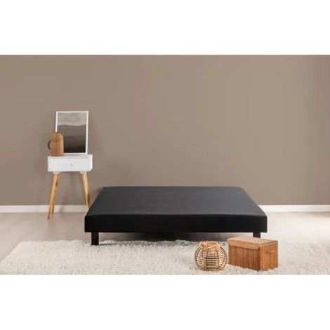 Finlandek DEKO DREAM Polsterbett schwarz 160 x 200 cm