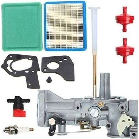 pair Carburateur de Rechange pour Moteurs Briggs & Stratton, Numéro de Pièce 498298, 692784, 495951, 492611, 495426, 490533, Convient pour les Moteurs de 5HP.- (1/4)