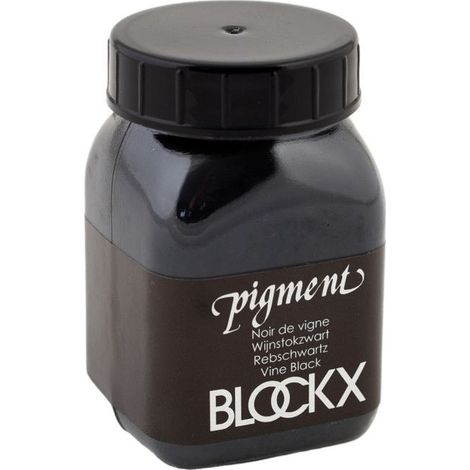 Pigment en poudre - Noir de vigne - 24 - Blockx - Pot de 100g
