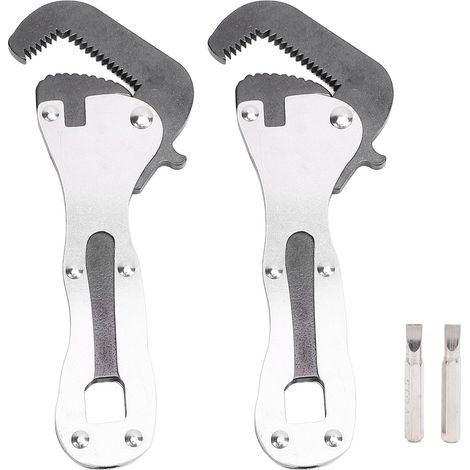 Micro clé ergonomique en métal, Portable, multifonctionnelle, auto-ajustable pour les espaces restreints (1/5)