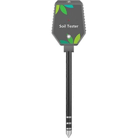 Testeur de sol multifonction 8 en 1 : pH/EC/lumière/humidité/fertilité/thermomètre/hygromètre numérique pour le jardinage (1/5)