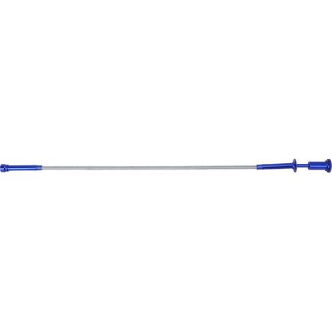 Outil de ramassage flexible avec lumière LED, pince magnétique rétractable pour la réparation automobile et l'usage domestique, vis de récupération de pièces à 4 griffes, objets métalliques. (1/5)